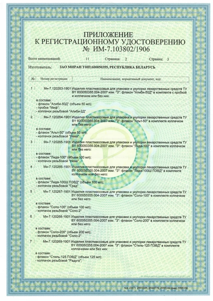 Сертификат фармацевтика